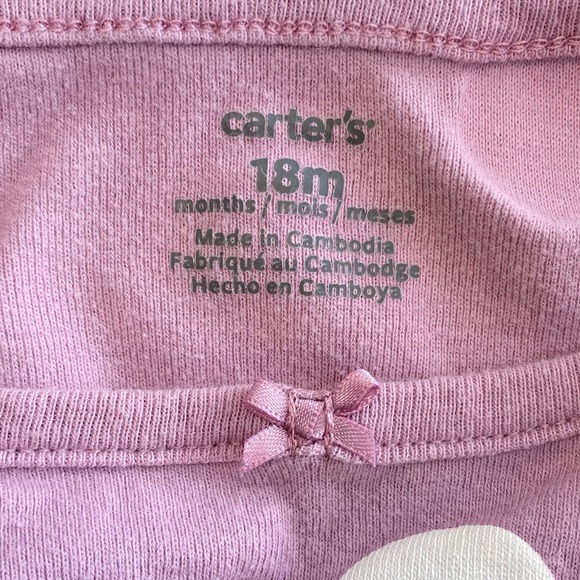 5 Carter’s sleeveless bodysuits / onesies - Picture 7 of 7